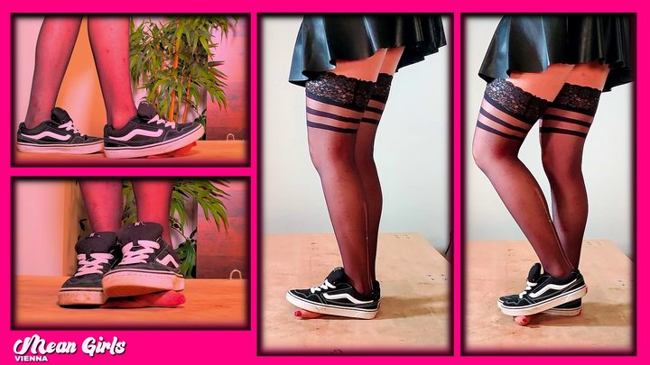 Vans Knu Cock Crush and Shoejob with cum I Lady Thaya AT