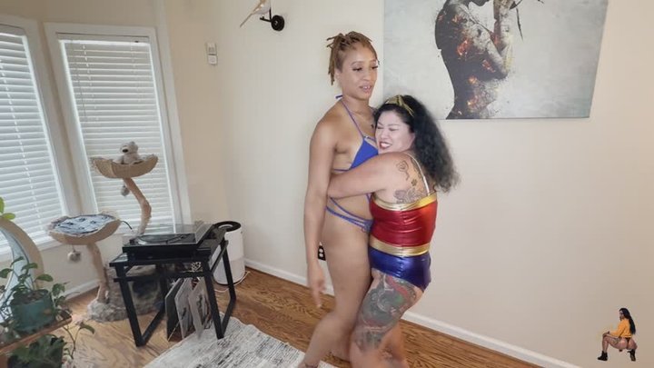Super Villain Kendra Allure vs "Not So Super" Kim Chi