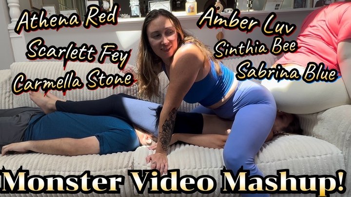 60 Minute - Epic - Mashup - 6 Girls - Face Farting - Nonstop - Scarlett Fey - At