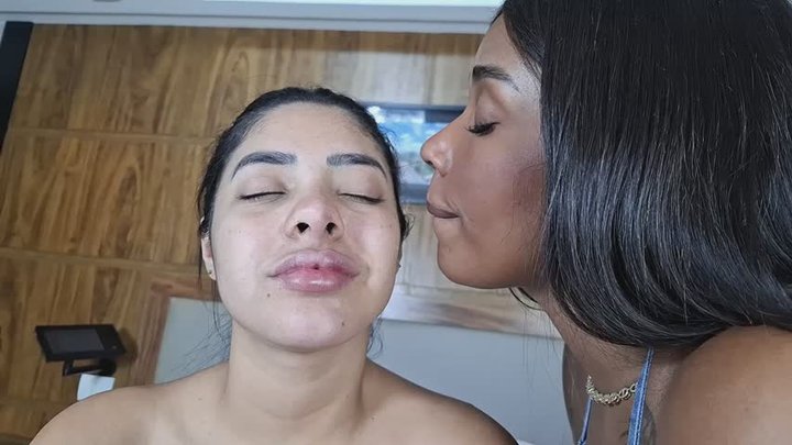 EBONY GODDESS LOVES LICK GIRLS FACES PART 3 BY IZA CANDY AND MANU CAM BY ALINE F
