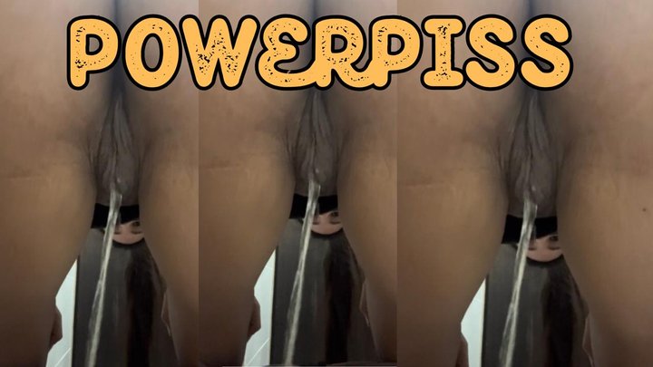 Powerpiss after the gym