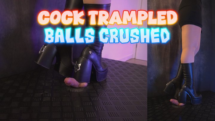 Cock Trampled and Balls Crushed Under My Naked Wolfe Spice Boots (45 Double Vers