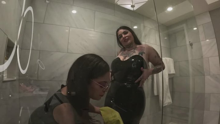 Shiny. Dominant. Divine. Latex ASMR POV