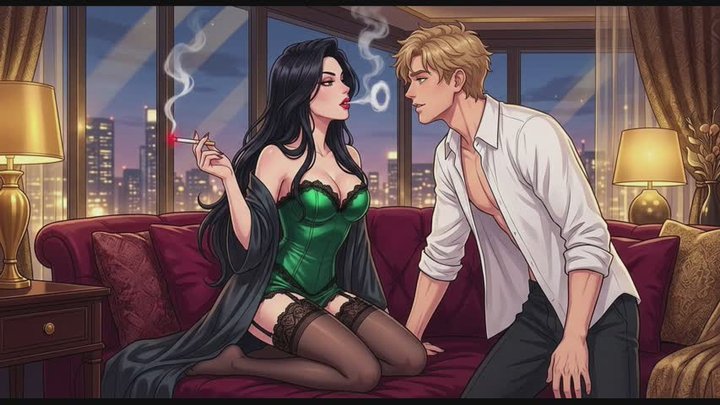 Smoking Fantasies #2: Whispers of Smoke and Desire