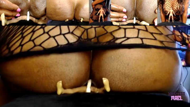 Tiny Husband Destroyed Under Her Giant Ass – Anal Sex, Anal Vore, Facesitting