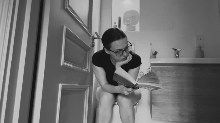 Friday reading & toilet