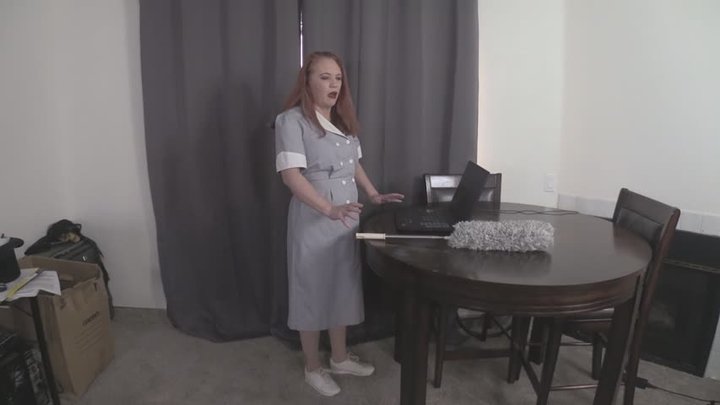 Frozen Maid Stripped and Fucked onTable 1 1 3