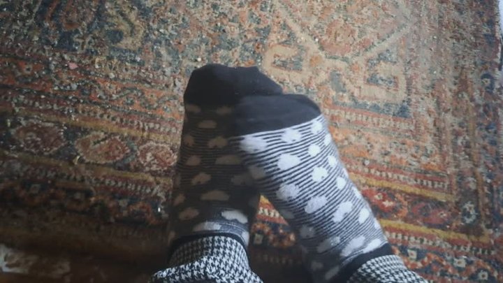 HEART PRINTED SOCKS