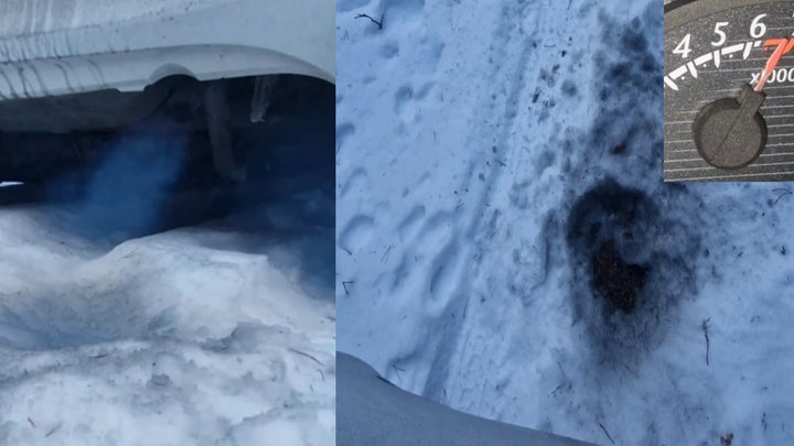 REPAINTING SNOW INTO BLACK&MELTING IT! INSANE REVVING!