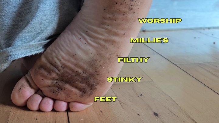 Worship Millies Stinky Post Cleaning Feet
