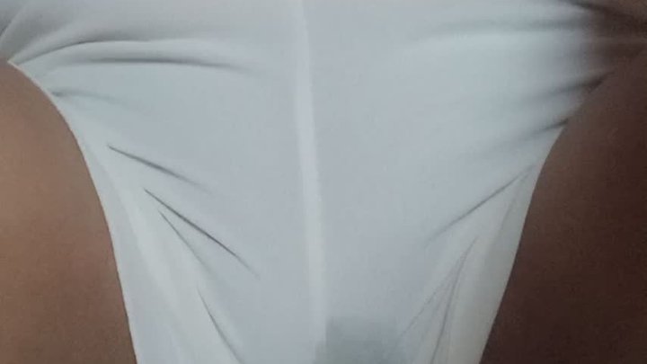 ? I just peed all over myself in my white shorts... I can feel the hot pee runni