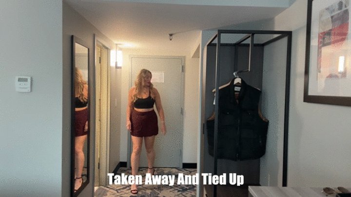 Brianna Olivia In: Taken and Tied Up Bondage Lift Carry Hand Over Mouth WMV