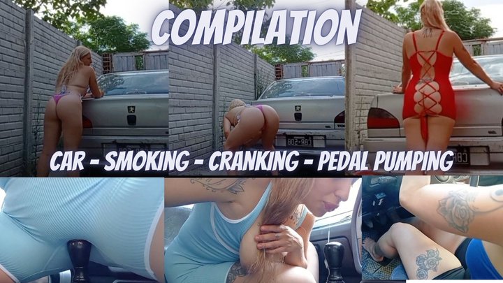 Compilation of videos of cranking - car - gear shift and more