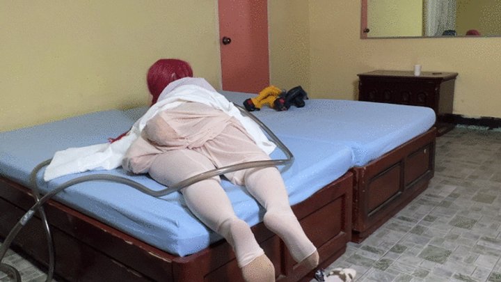 Pantyhose ass inflation 36inches