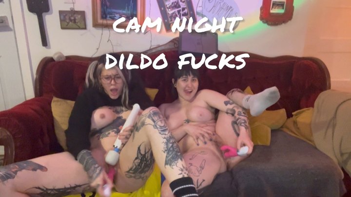 Cam Night Dildo Fucking with Sarah Moon
