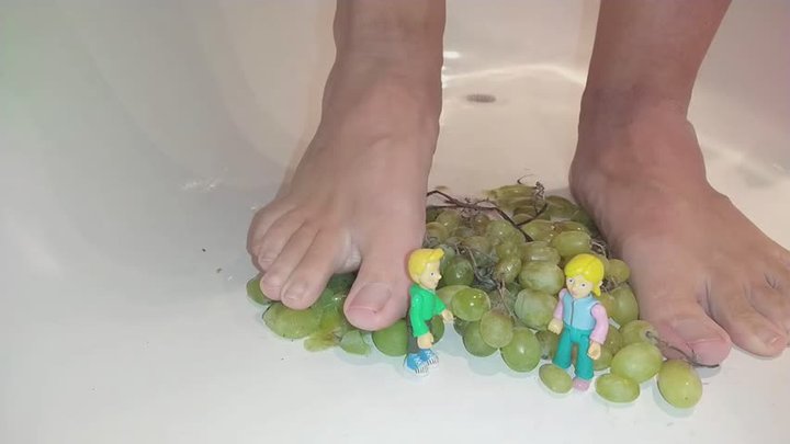 Crushing grapes and tinies