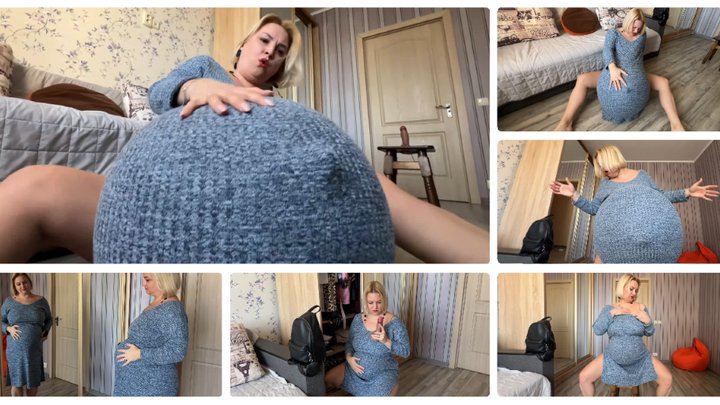 A dildo fucked pregnant stepmother MP4