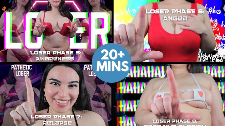 LOSER PHASES MIND FUCK Part 2 - Brain Melting Loser Humiliation with Humiliatrix