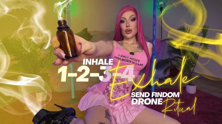 Inhale 1-2-3-4, Exhale… Send – Findom Drone Ritual