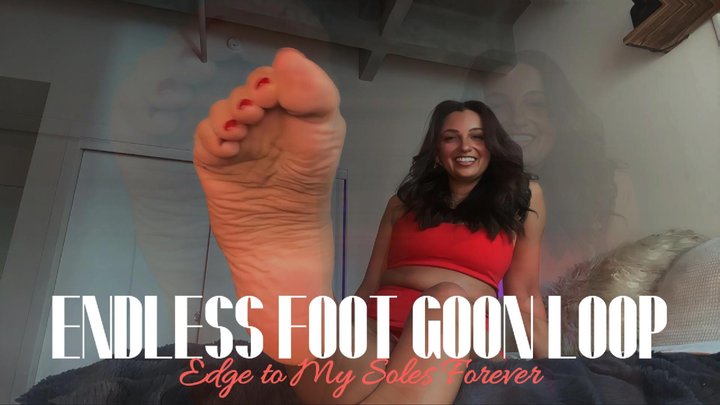 Endless Foot Goon Loop: Edge to My Soles Forever
