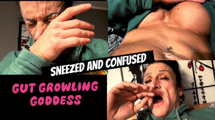 Sneezed And Confused:Kandys Stuffy Sneeze And Belly Rumbles