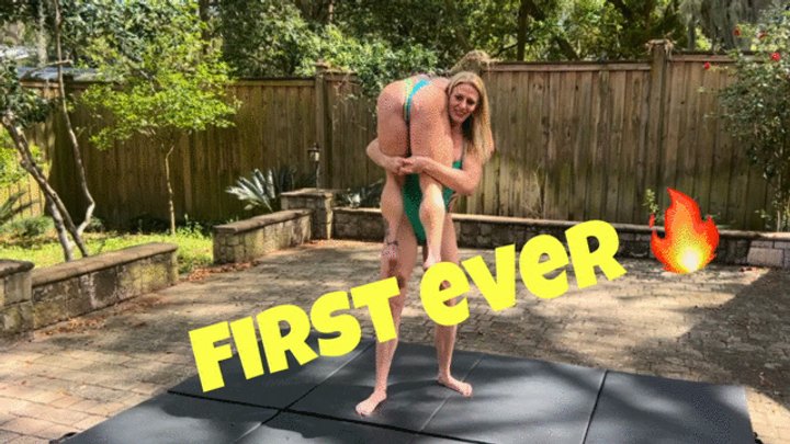 Femdom Lift And Carry Featuring Amazon Nikki And Kandylegs