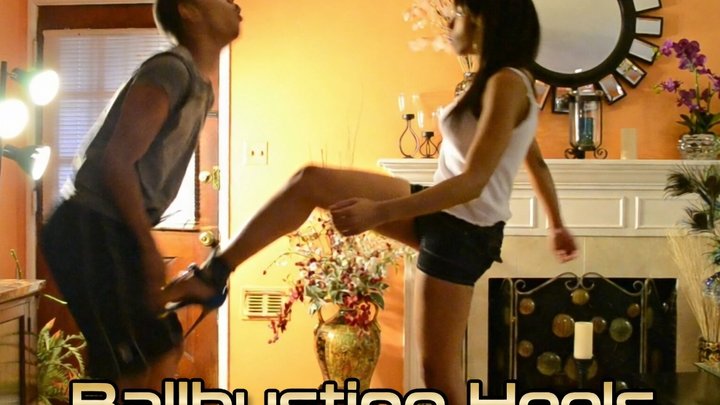 Sexy Ballbusting Kicks and Knees