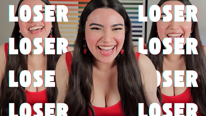 YOU’RE A LOSER 4 - Hardcore Humiliation with Humiliatrix Countess Wednesday - La