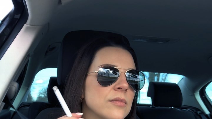 Smoking in the Passenger Seat