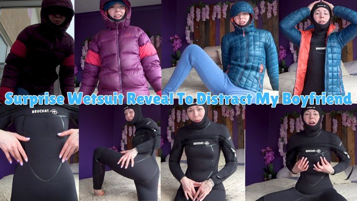 Surprise Wetsuit Reveal To Distract My Boyfriend - AVI