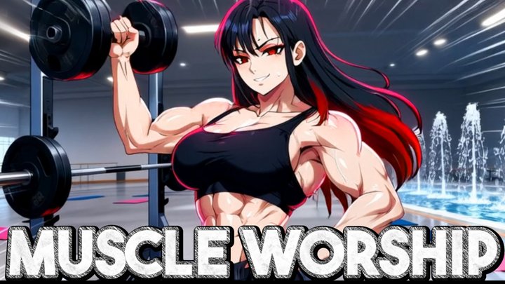 Athletic Muscle Worship - Rika Lets You Adore Her Toned Abs And Thighs