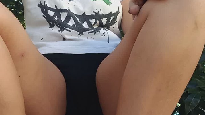 I opened my thighs and let the hot pee run down my legs, soaking everything in b