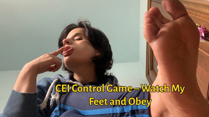 CEI Control Game – Watch My Feet and Obey
