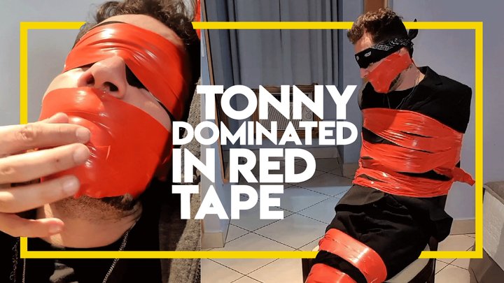 Tonny Tape dominated by an intruder (1080p) Gay Bondage - Gay Domination - Tape 