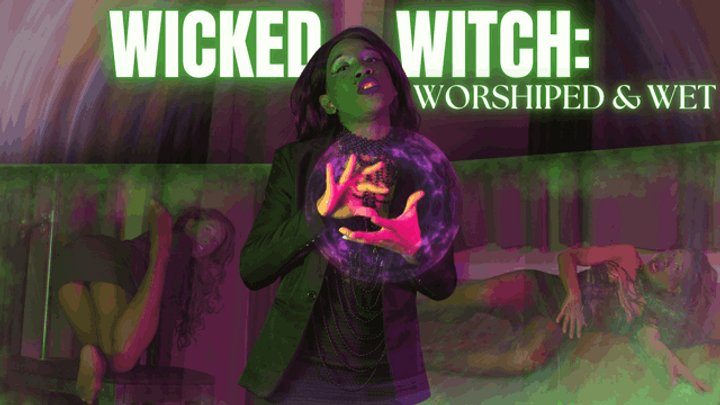 Wicked Witch: Worshiped And Wet - SFX MAGIC CONTROL COSPLAY MELTING IN 1080