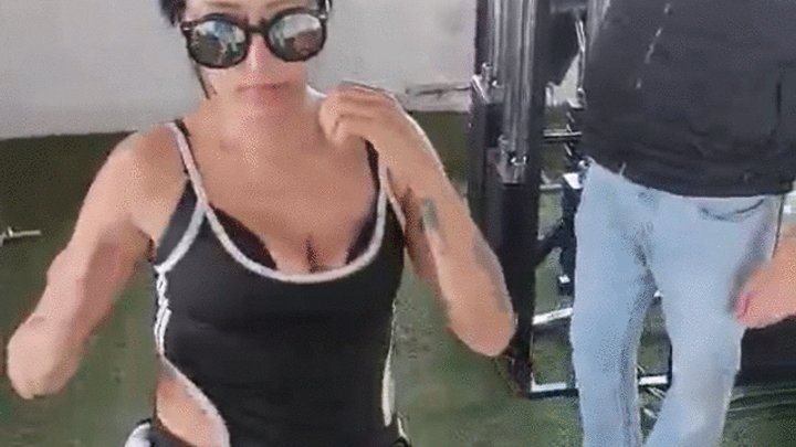 AdaLoveKick POV Face Kicking – Repeated Front Kicks Close Range (Foot Sole POV)