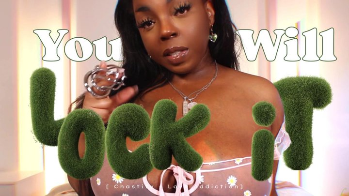 You Will LOCK IT