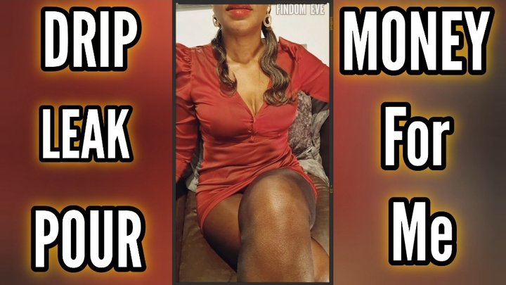 Dripping Leaking Pouring Money for Me POV (Wallet Drain, Draining)
