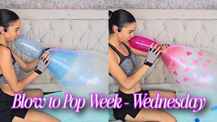 Blow to pop week - Wednesday