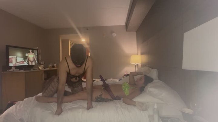 She is a True Strap-on Goddess, Strapon Face Fucking And Pegging