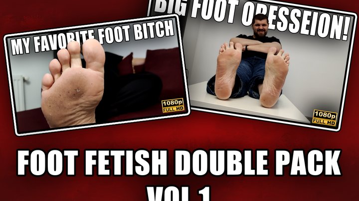 Foot Fetish Double Pack Vol 1 - Full HD 1080p - KingMarti