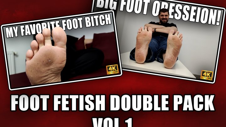 Foot Fetish Double Pack Vol 1 - 4k UHD 2160p - KingMarti