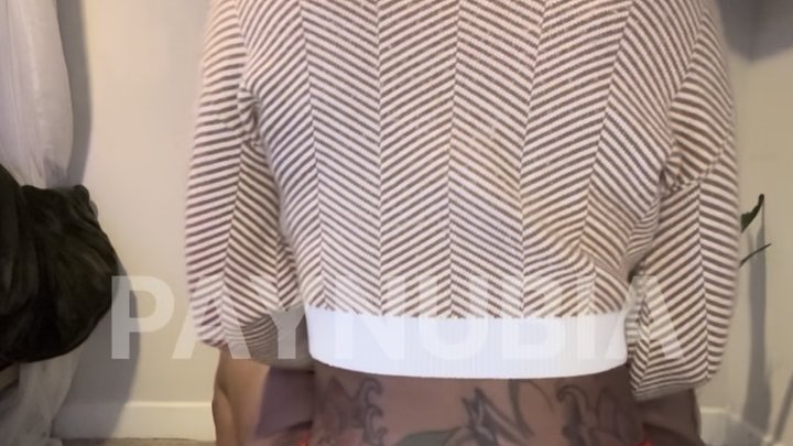 (NO SOUND ON VIDEO) Bad Student CRUSHED Under Teacher's Massive Tattooed ASS in 