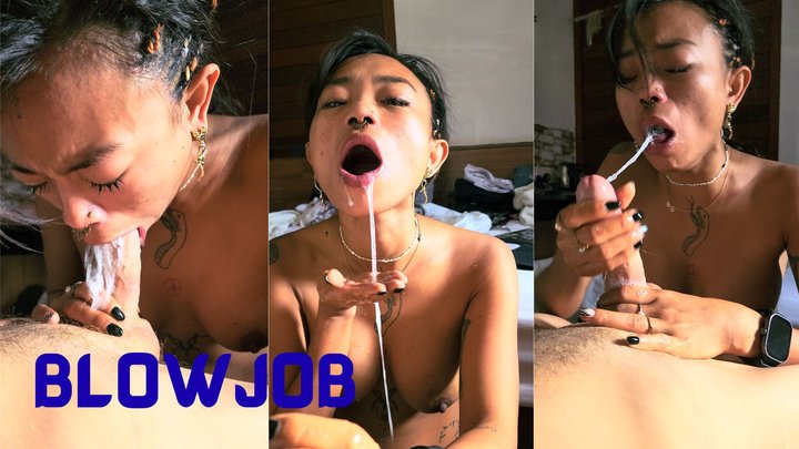 I met a BWC in my hotel and made him nut in my mouth