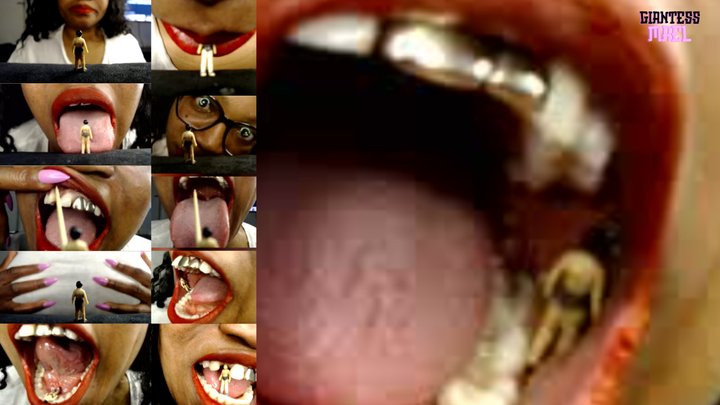 Tiny Dentist Fixed Giant Teeth - A Battle of Trust, Vore, Shrinking Fetish And M