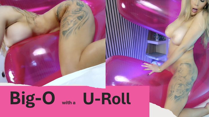 SHOSU my first ORGASM with a U-ROLL... what an AMAZING inflatable! Milf looses h