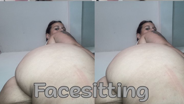 Facesitting: My ass in your face until you tremble with pleasure