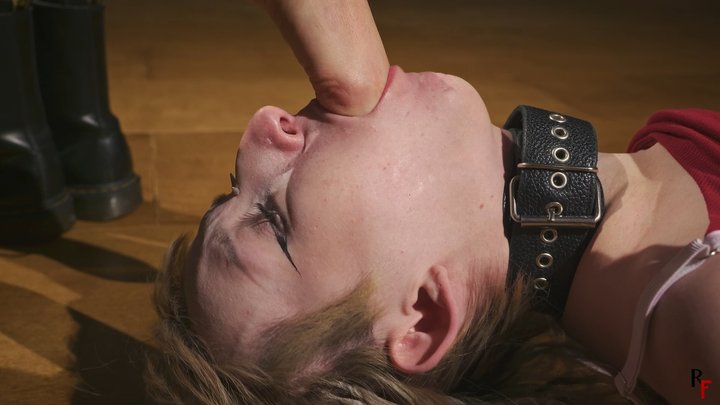 Bramble Trains Nova Part 3 - Foot Gagging and Hogtie (UHD 4K MP4)
