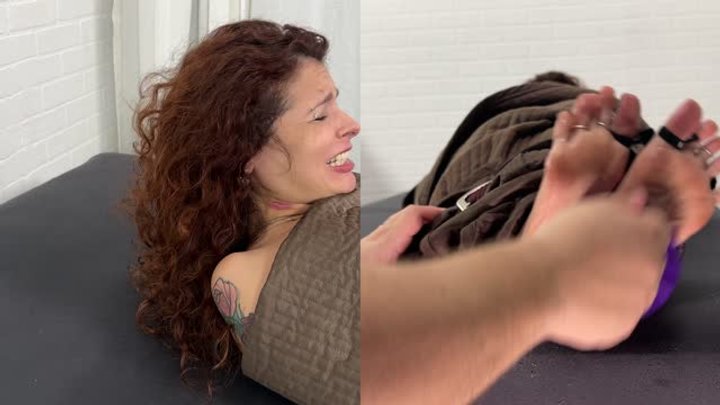Wrapping Ginary Up and Tickling Her Feet Until She Breaks Free