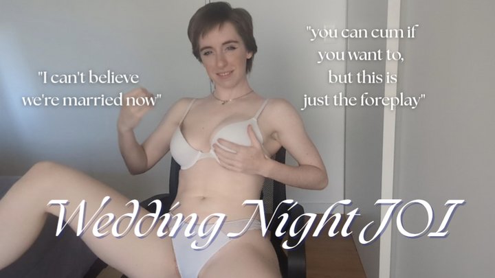 Wedding Night JOI -- Clover Fawn